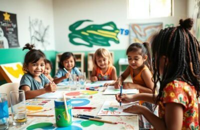 Oficinas de artes visuais em escolas municipais